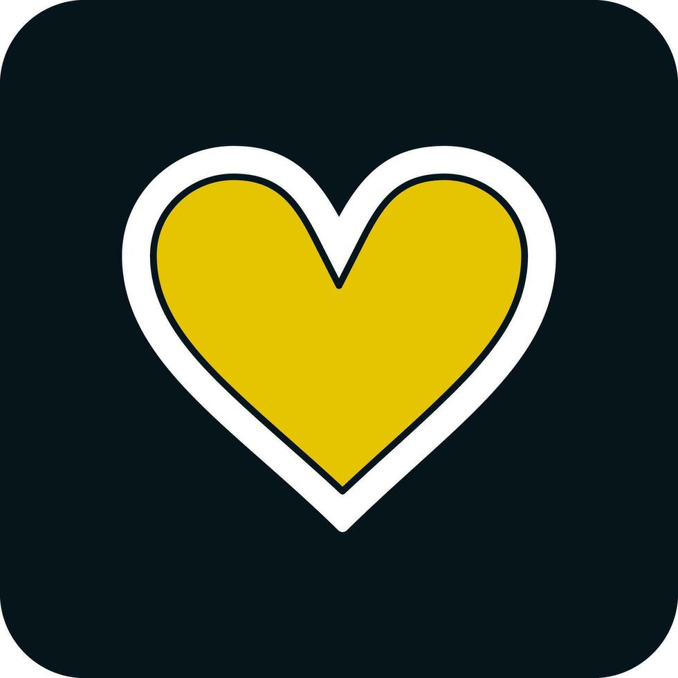 diseño de icono de vector de corazón