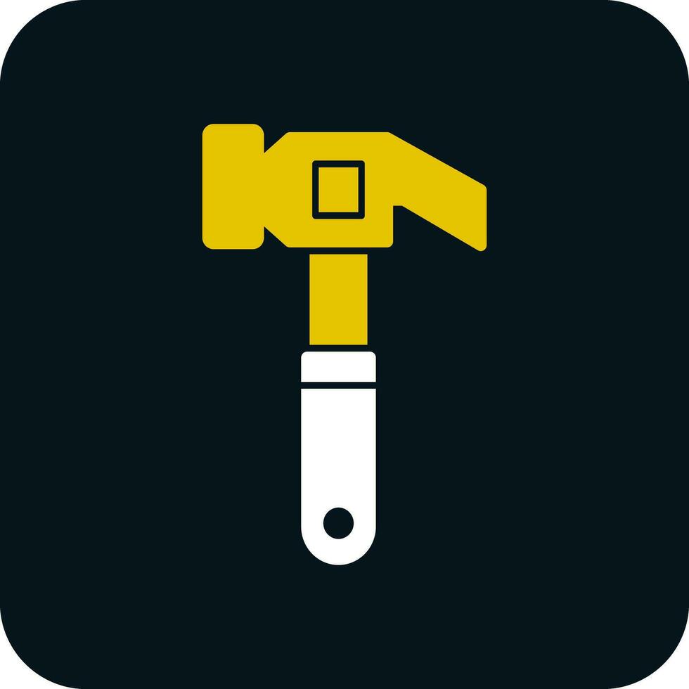 Hammer Vector Icon Design