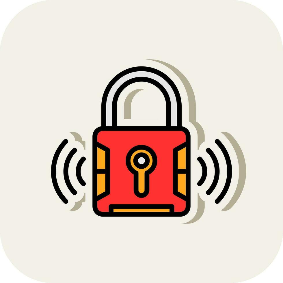 Smart lock Vector Icon Design