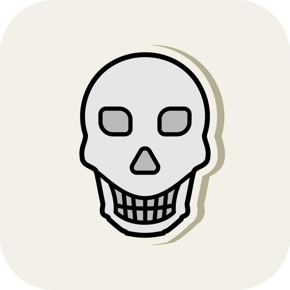 Skull Vector Icon Design