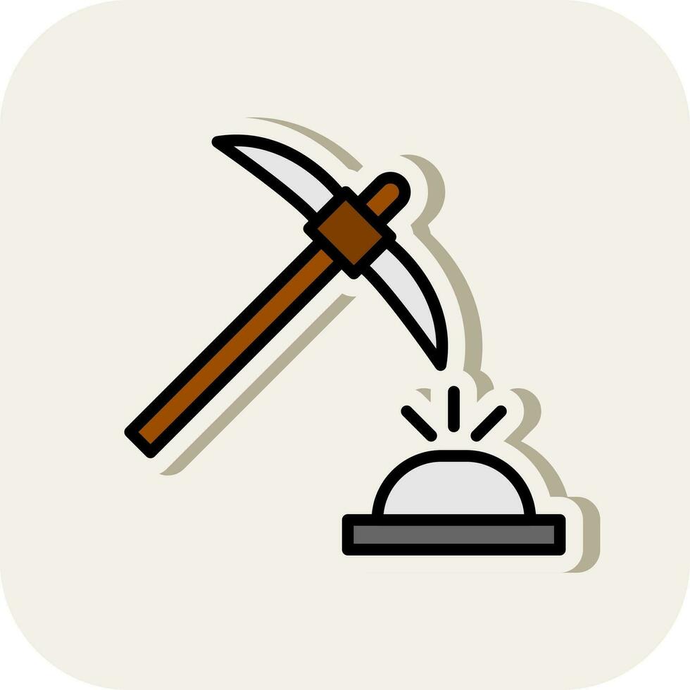 Mine Vector Icon Design
