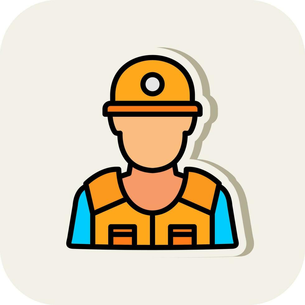 Riot police Vector Icon Design