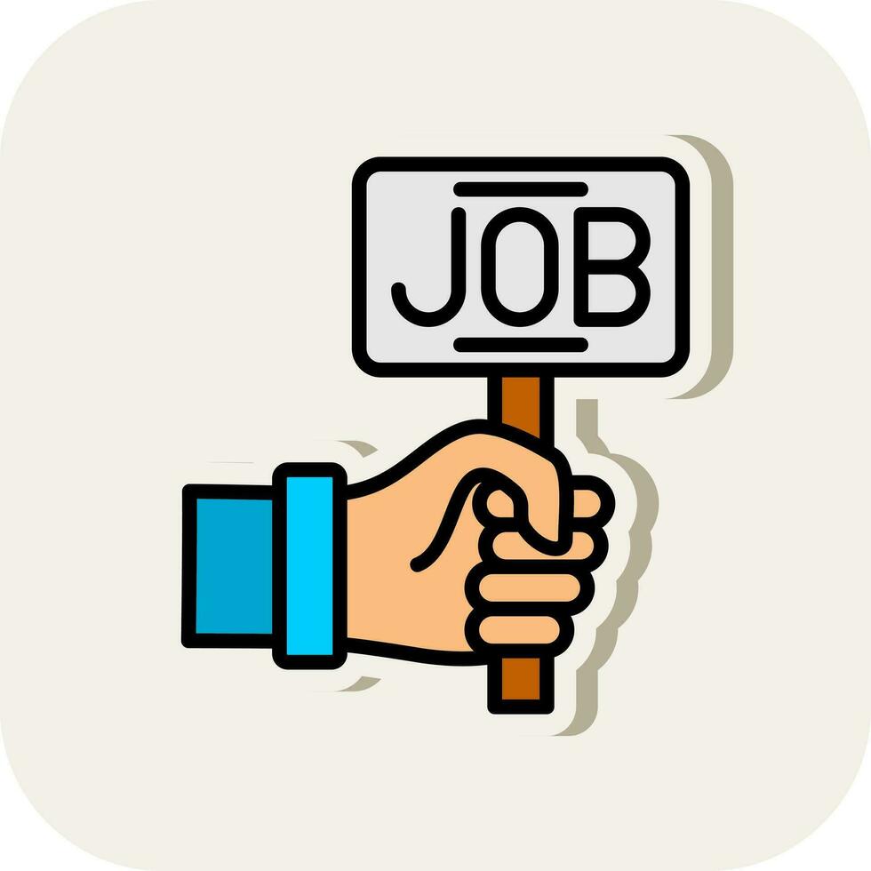 Job Vector Icon Design