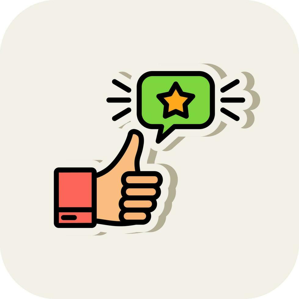 Appreciation Vector Icon Design
