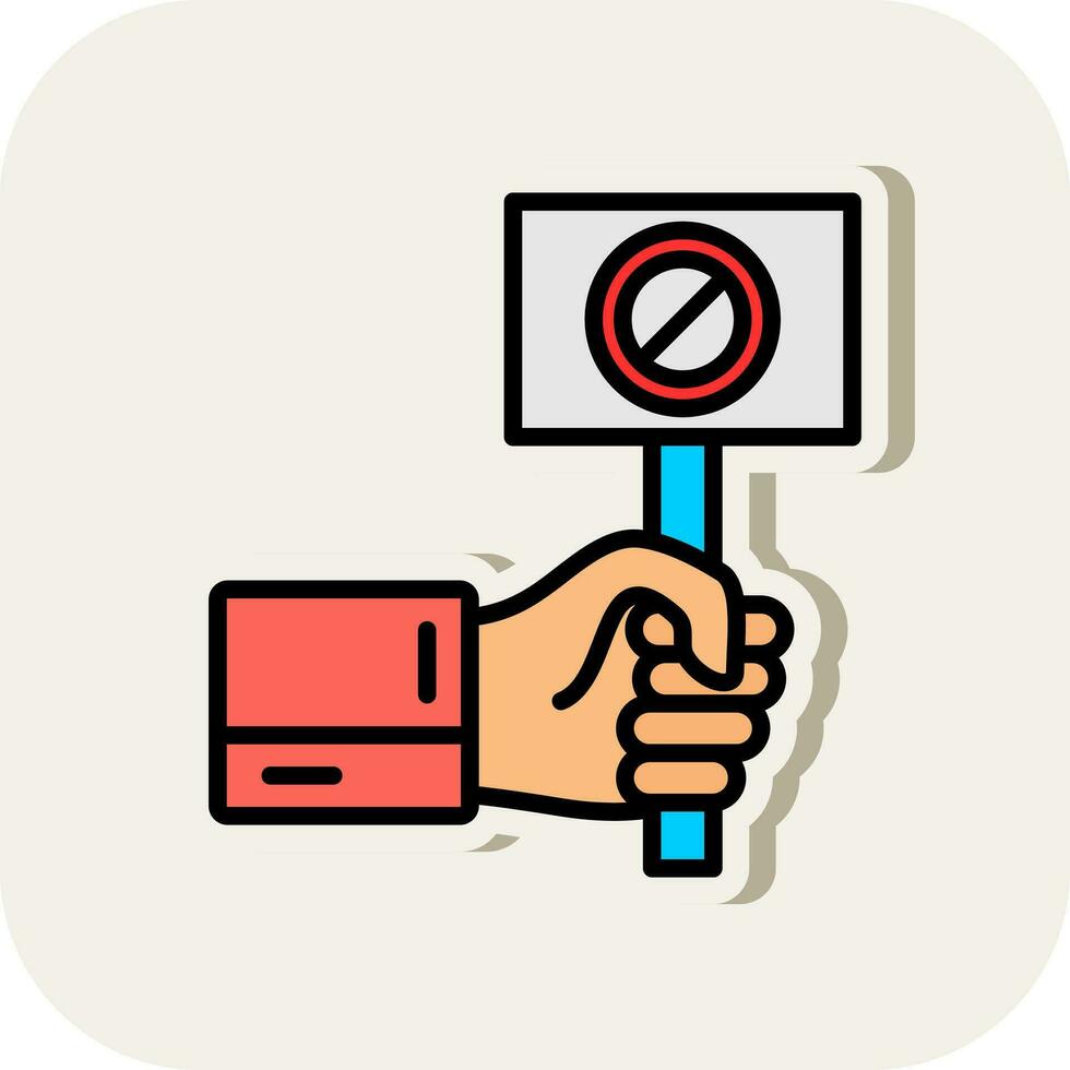 Protest Vector Icon Design