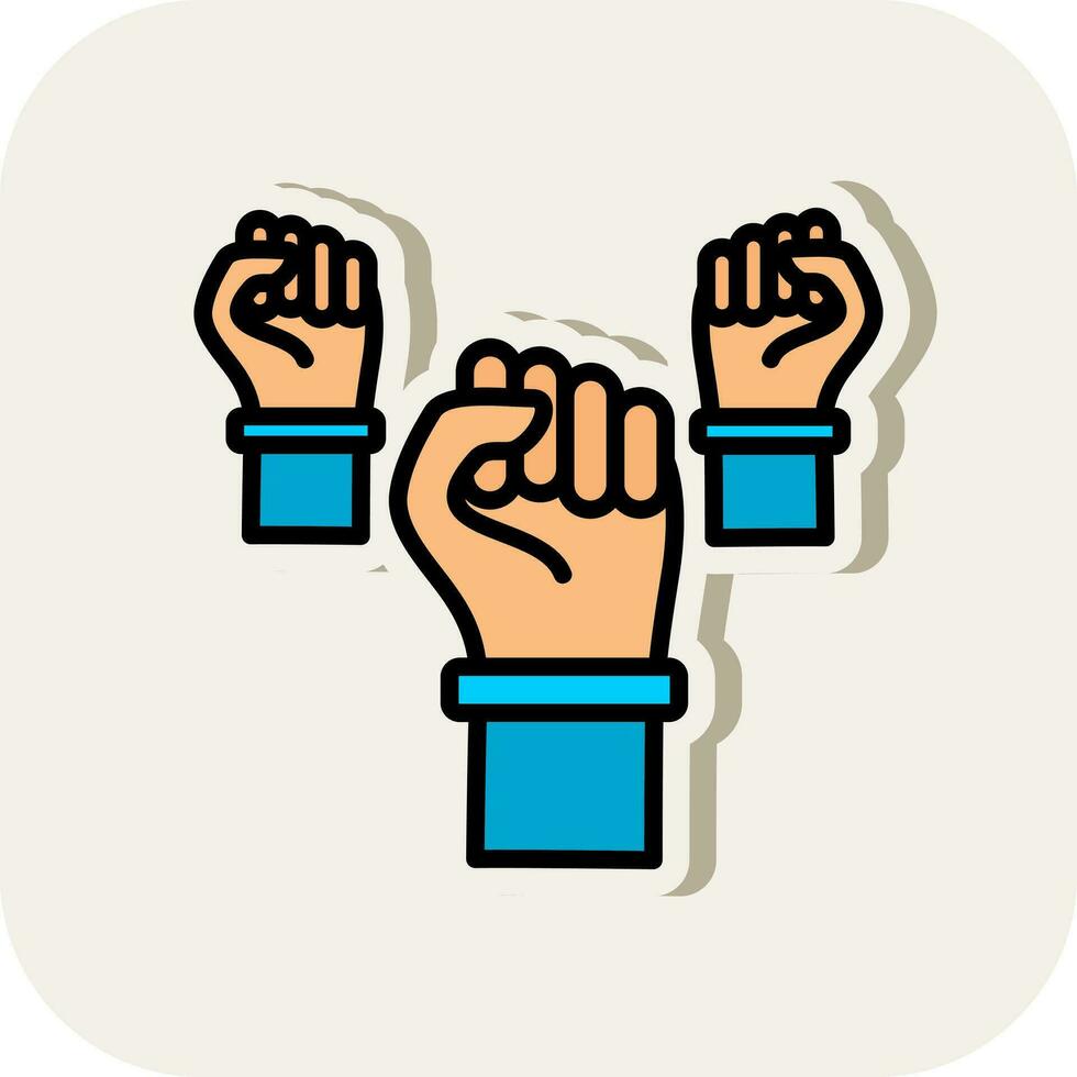 Human rights Vector Icon Design