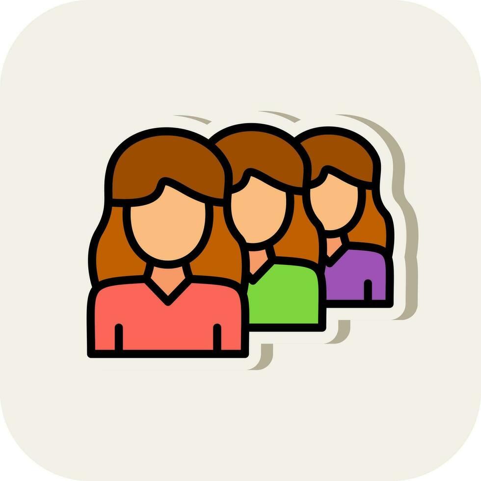 Group Vector Icon Design