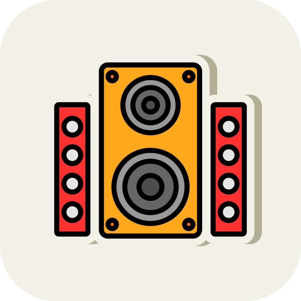 Speaker Vector Icon Design