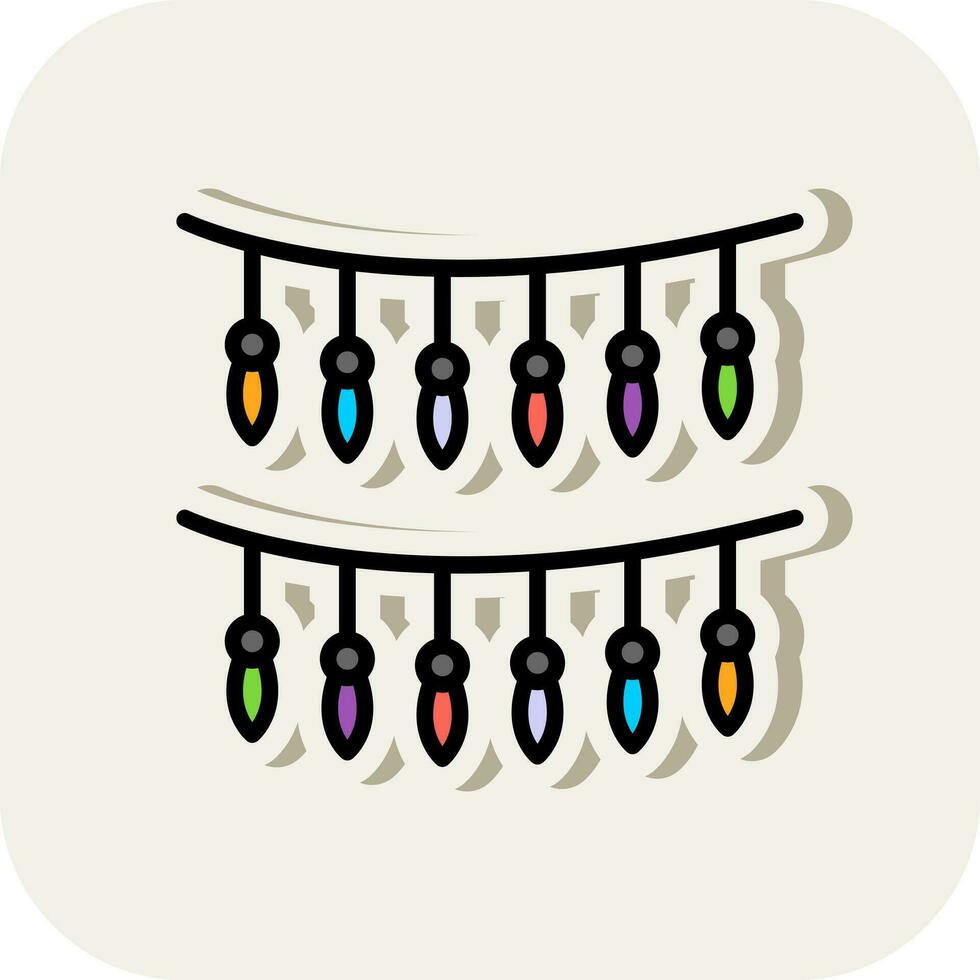 Garland Vector Icon Design