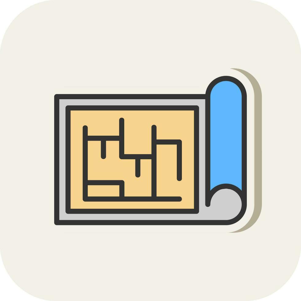 Blueprint Vector Icon Design