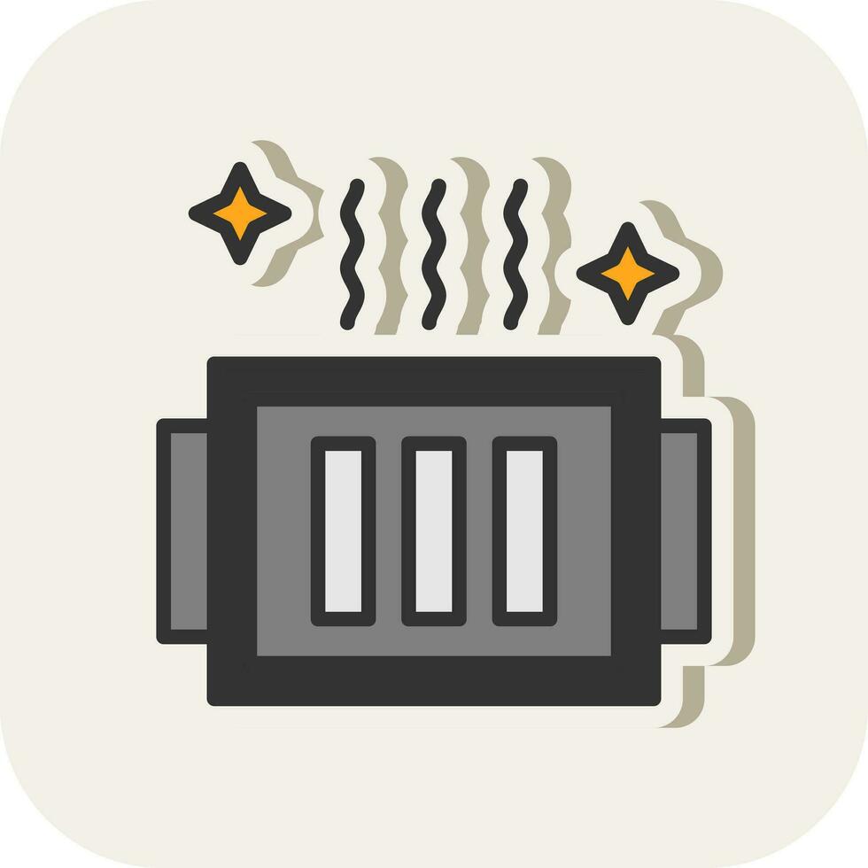 Radiator Vector Icon Design