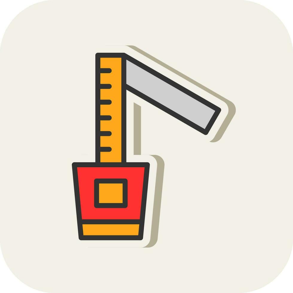 Meauring tape Vector Icon Design