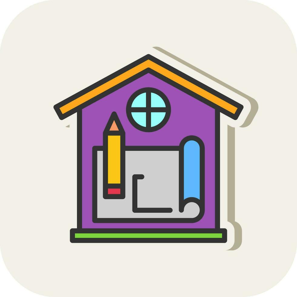 House Design Vector Icon Design