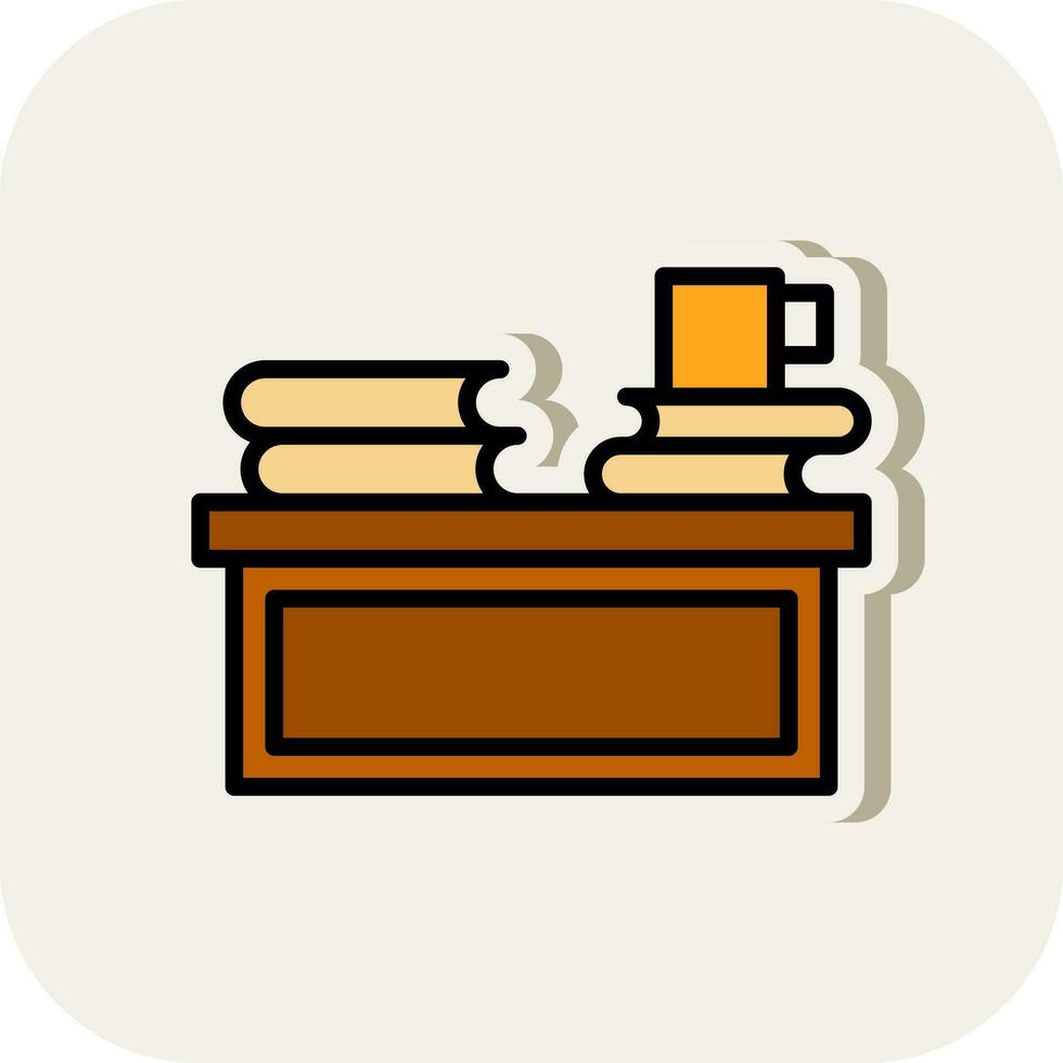 Library Vector Icon Design