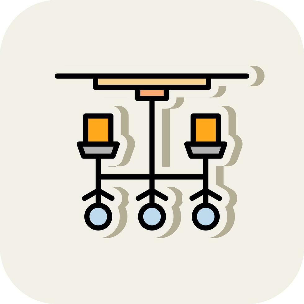 Chandelier Vector Icon Design