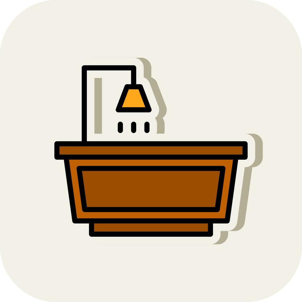 Bathtub Vector Icon Design