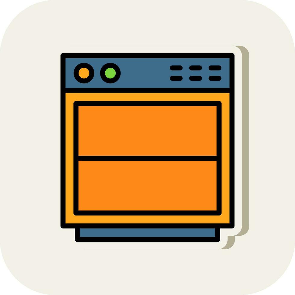lavavajillas vector icono diseño