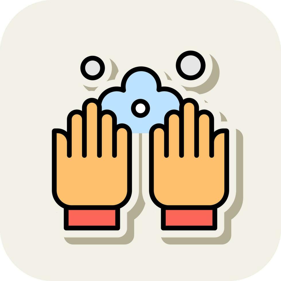 Hand wash Vector Icon Design