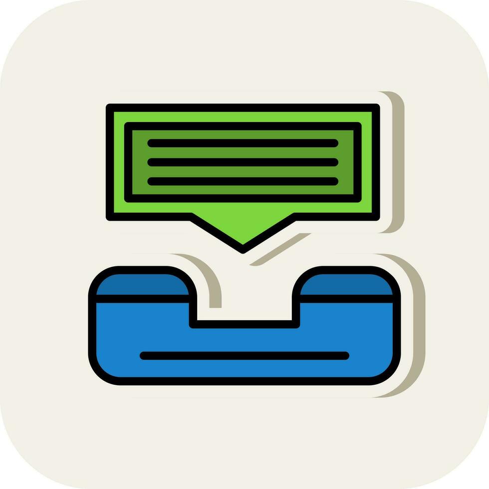 Help line Vector Icon Design