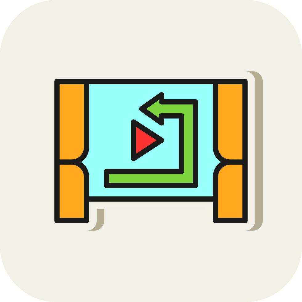 Replay Vector Icon Design