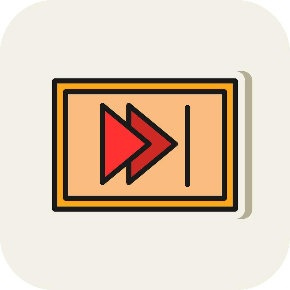 Forward Vector Icon Design