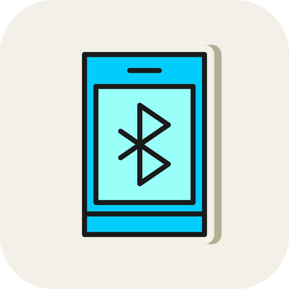 diseño de icono de vector de bluetooth