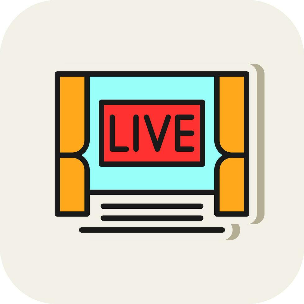 Live Vector Icon Design