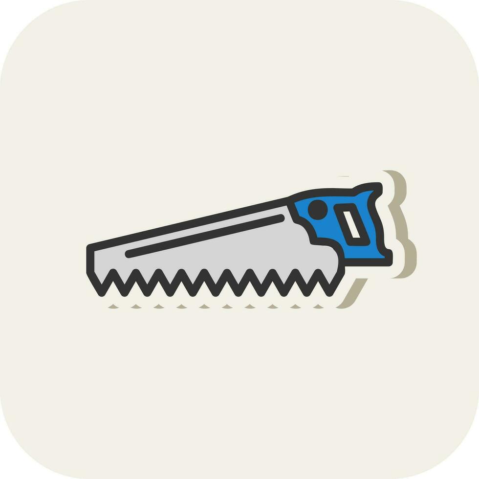 Handsaw Vector Icon Design