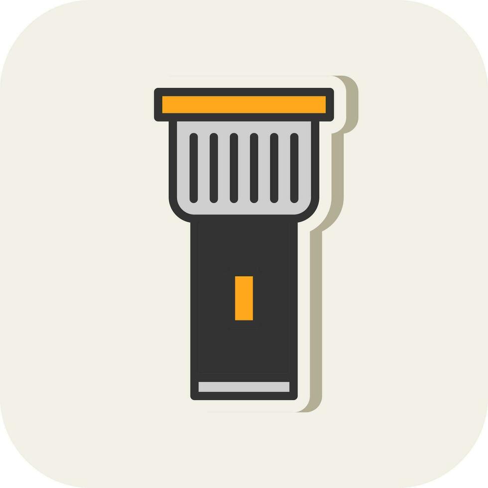 Torch Vector Icon Design