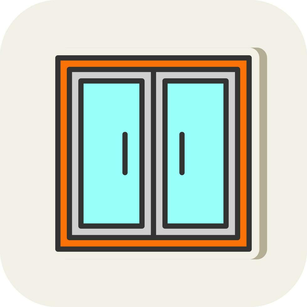 Window Vector Icon Design