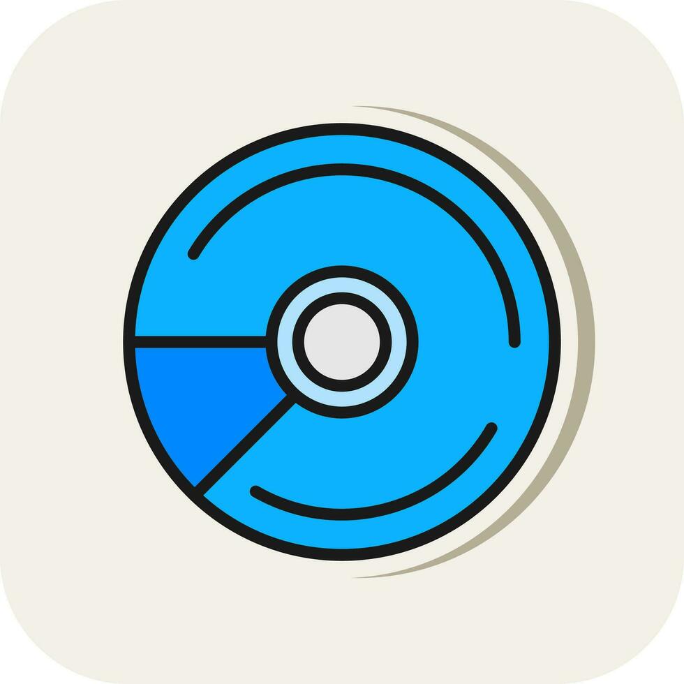 CD Vector Icon Design