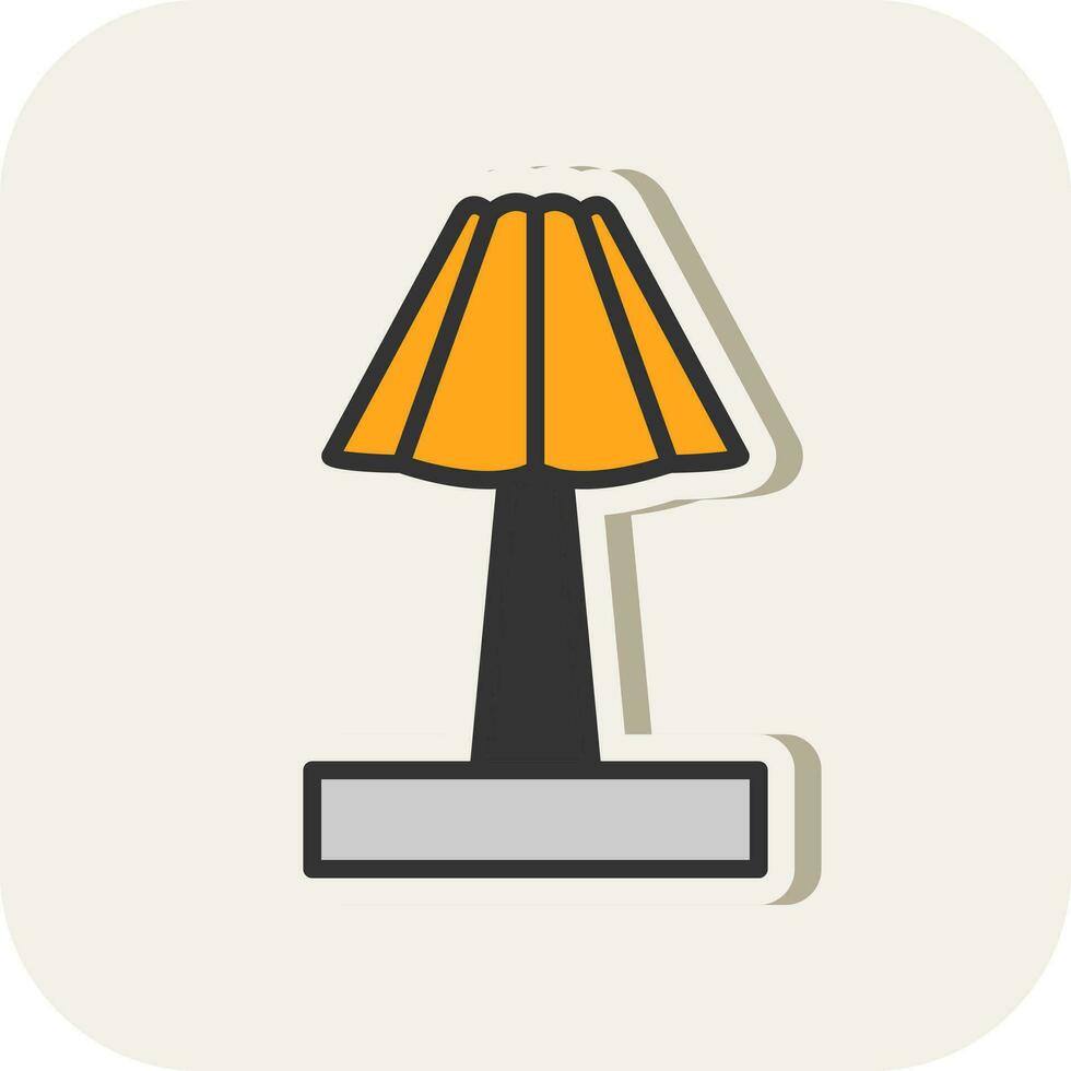 Lamp Vector Icon Design