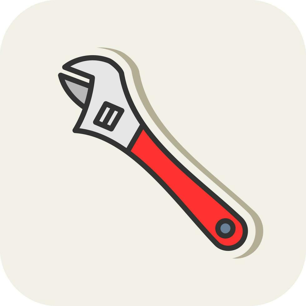 Wrench Vector Icon Design