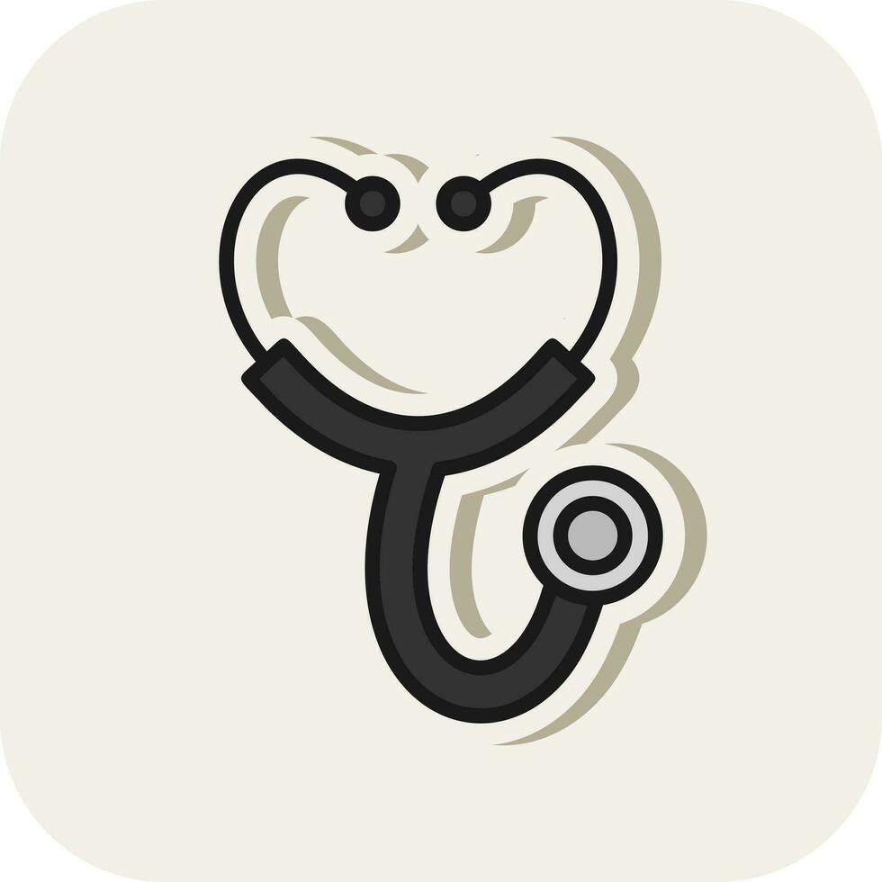 Stethoscope Vector Icon Design