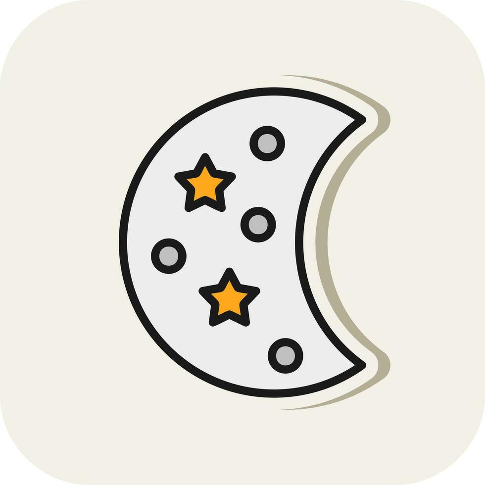 Moon Phase Vector Icon Design