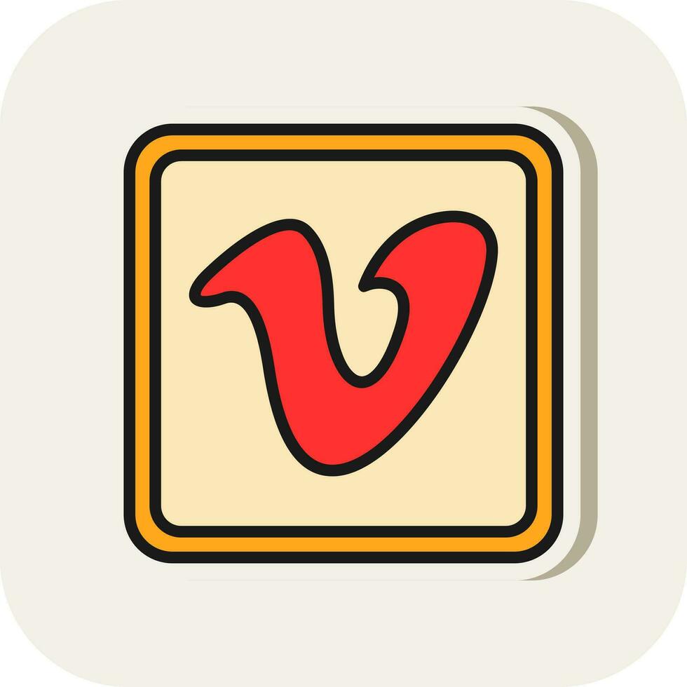 Vimeo Square Logo Vector Icon Design