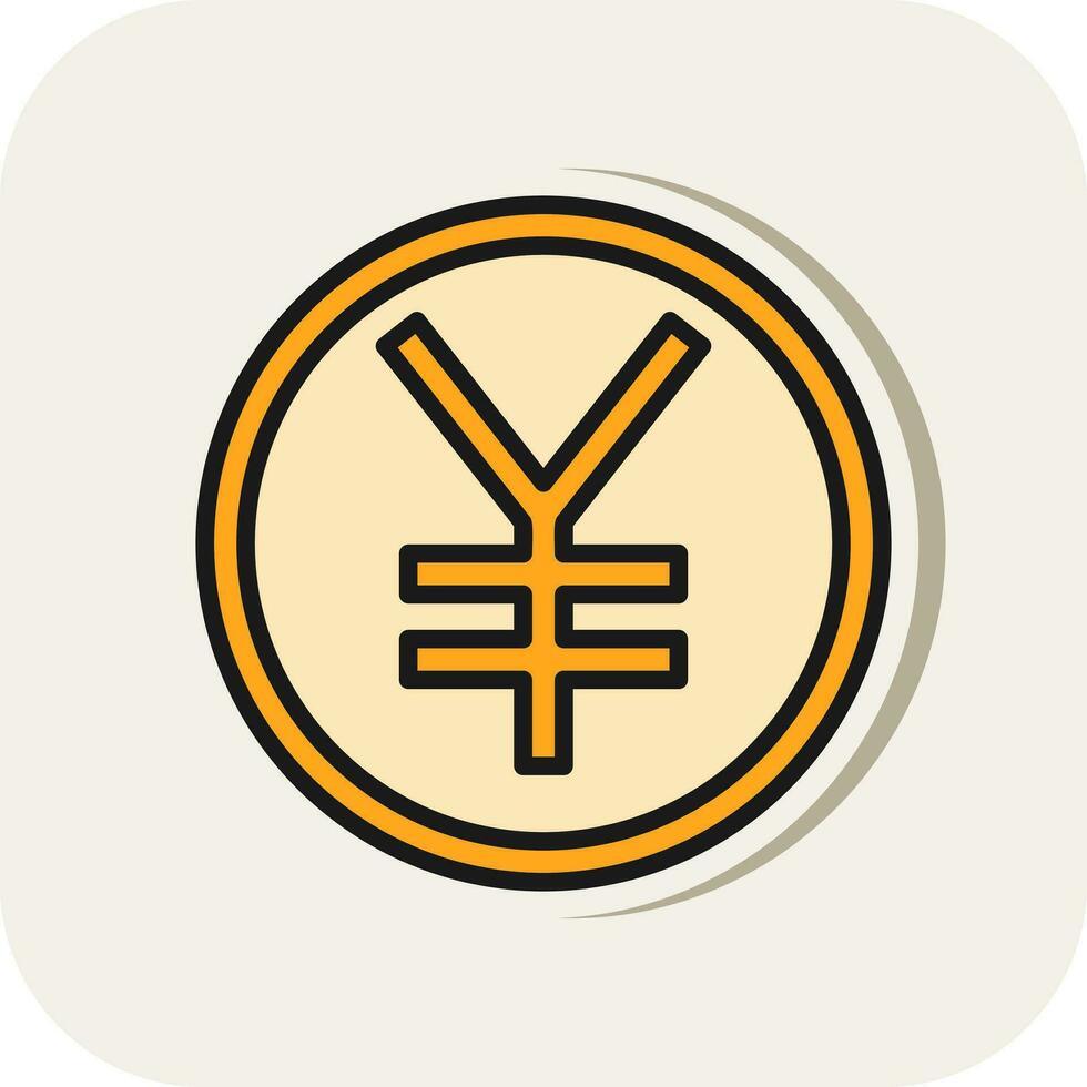 Yen Vector Icon Design