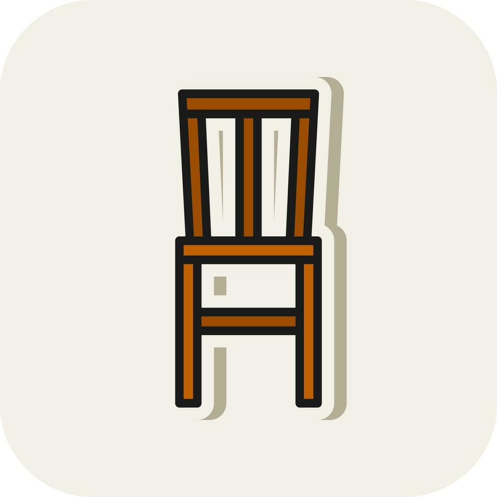 Chair Vector Icon Design