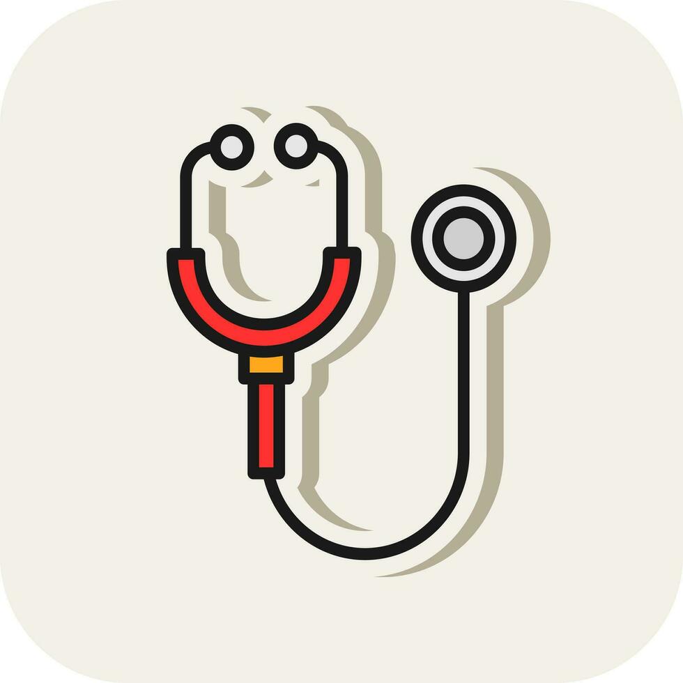 Stethoscope Vector Icon Design