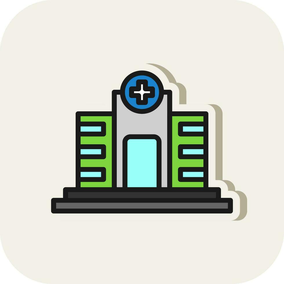 Hospital Vector Icon Design