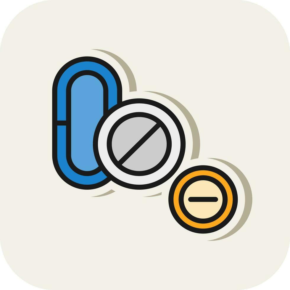 Pill Vector Icon Design