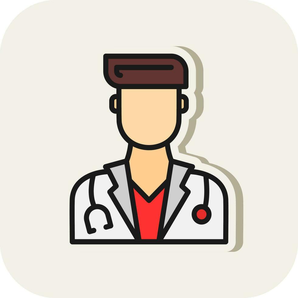 Doctor Vector Icon Design