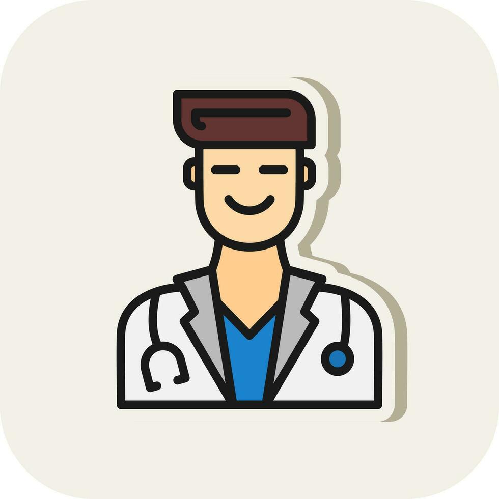 Doctor Vector Icon Design