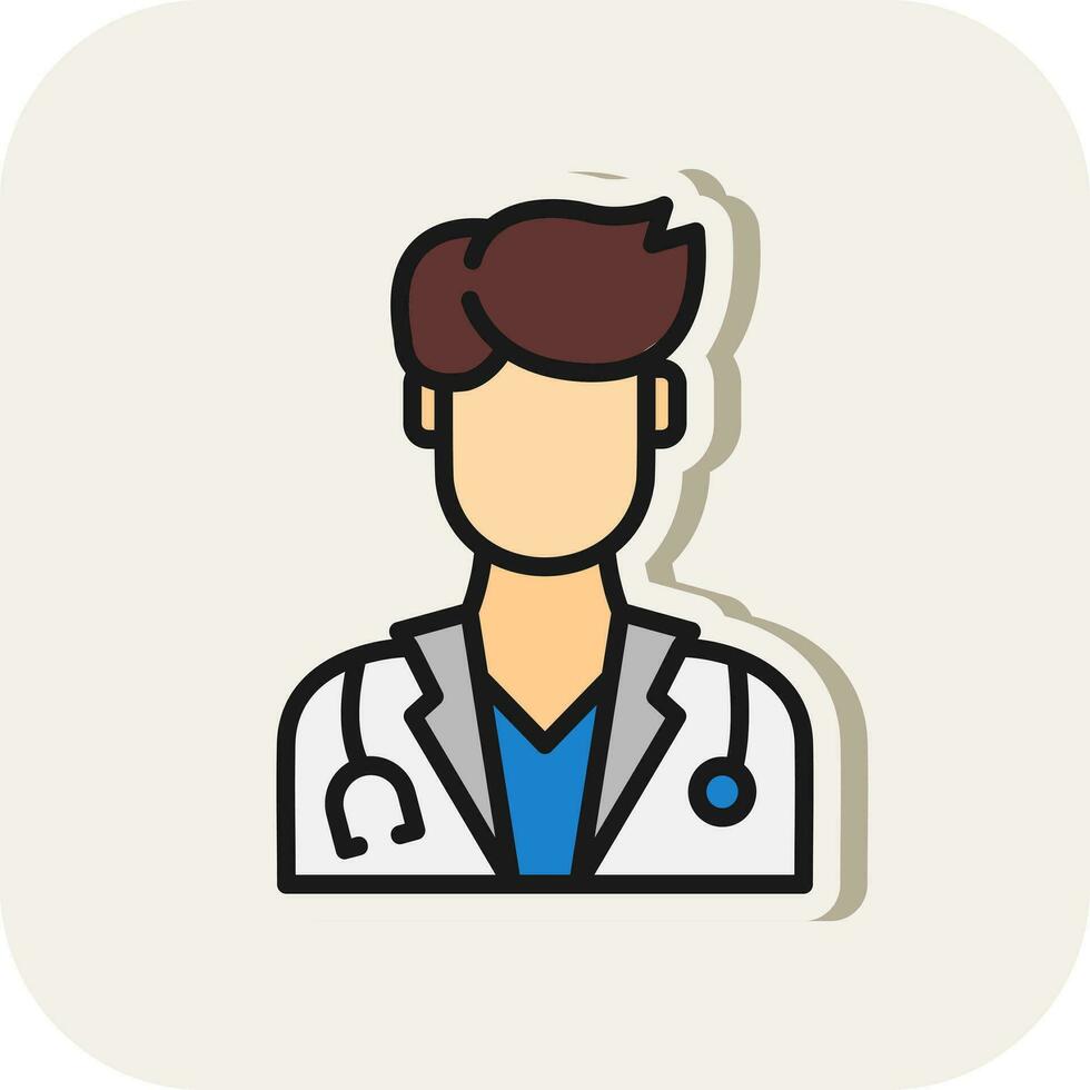 Doctor Vector Icon Design