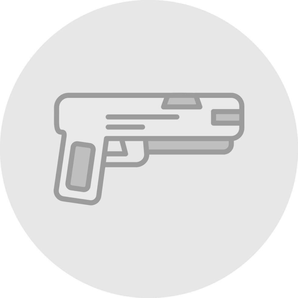 diseño de icono de vector de pistola