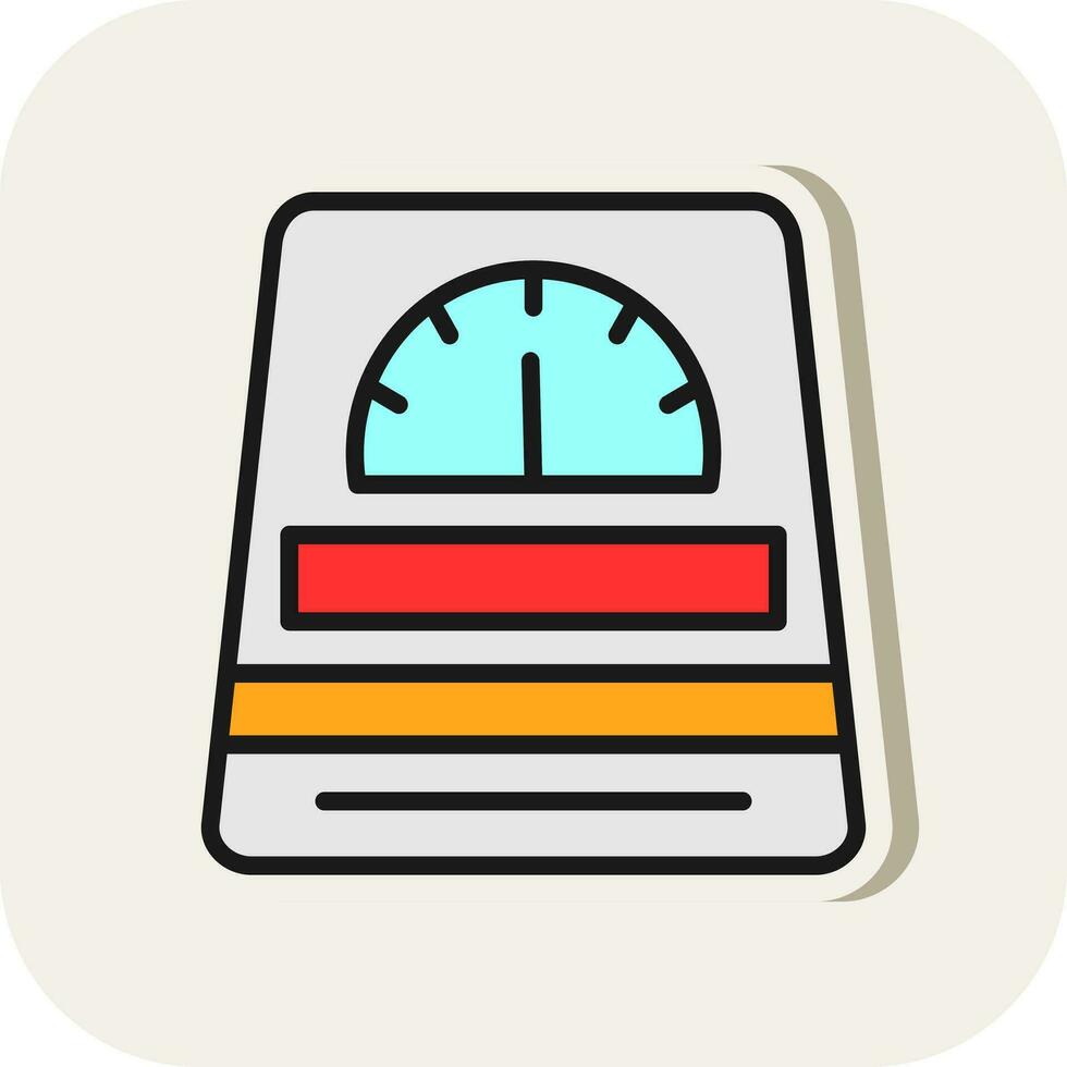 Weight scale Vector Icon Design