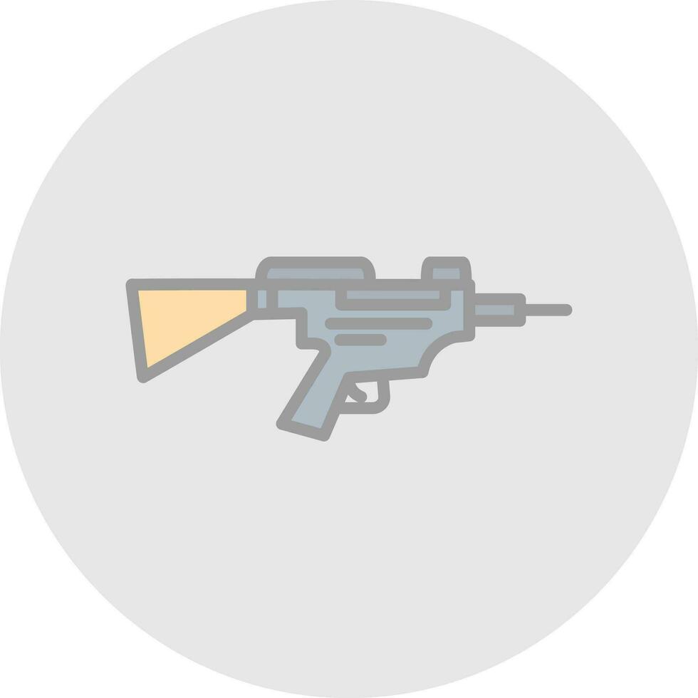 Gun Vector Icon Design