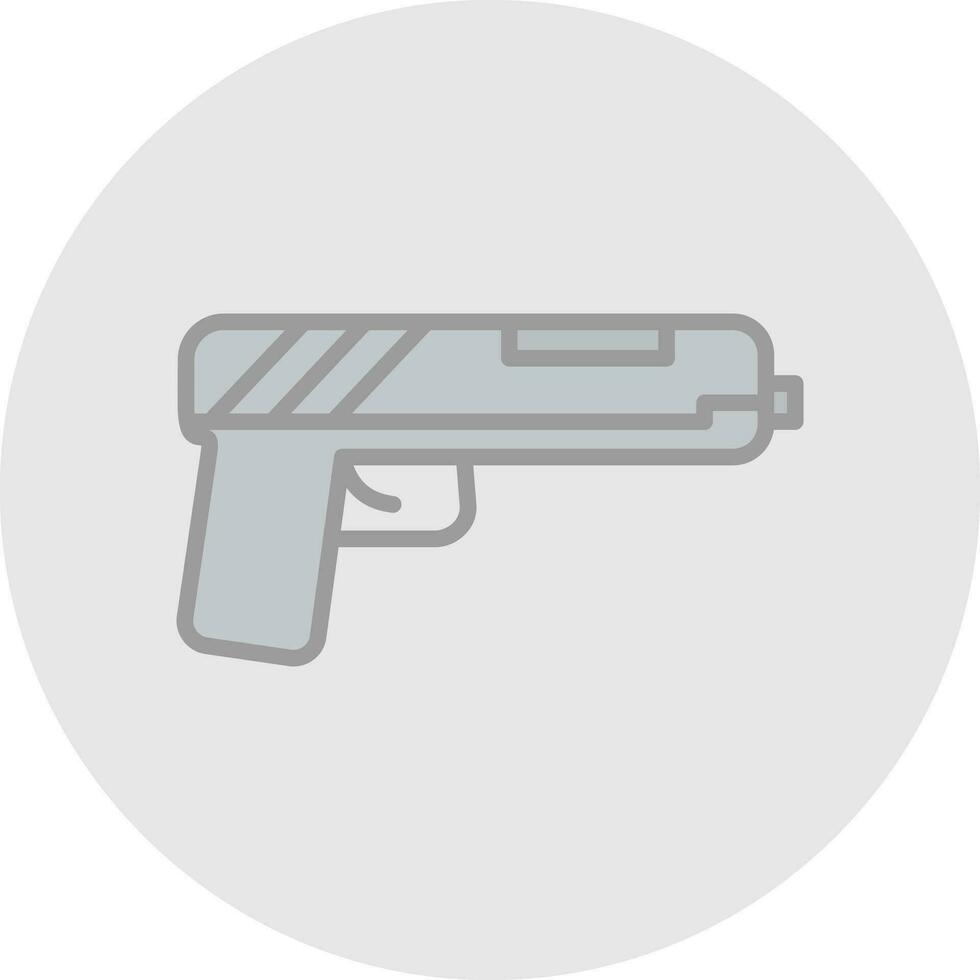 Gun Vector Icon Design