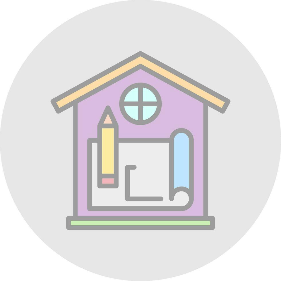 House Design Vector Icon Design