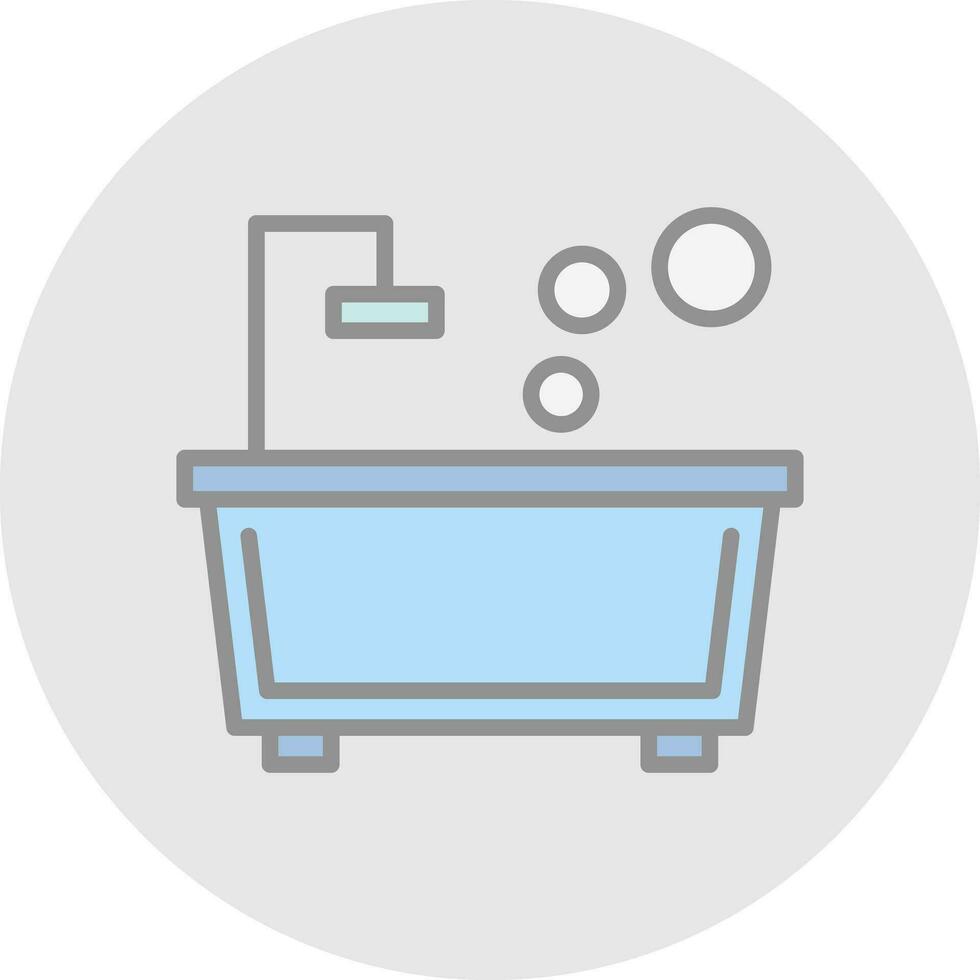 Bath Vector Icon Design
